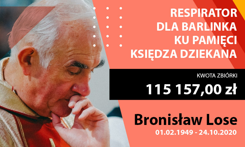 NA RESPIRATOR ZEBRALIŚCIE PONAD 115 TYSIĘCY ZŁ!