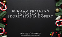 BUKOWA PRZYSTAŃ BARLINEK ZAPRASZA