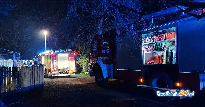 POŻAR W DZIKÓWKU