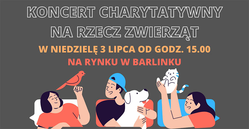 III KONCERT NA RZECZ ZWIERZĄT – ZAPRASZAMY