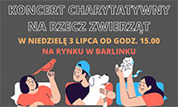 III KONCERT NA RZECZ ZWIERZĄT – ZAPRASZAMY