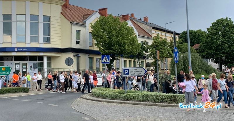 PROTEST MIESZKAŃCÓW BARLINKA