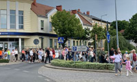 PROTEST MIESZKAŃCÓW BARLINKA