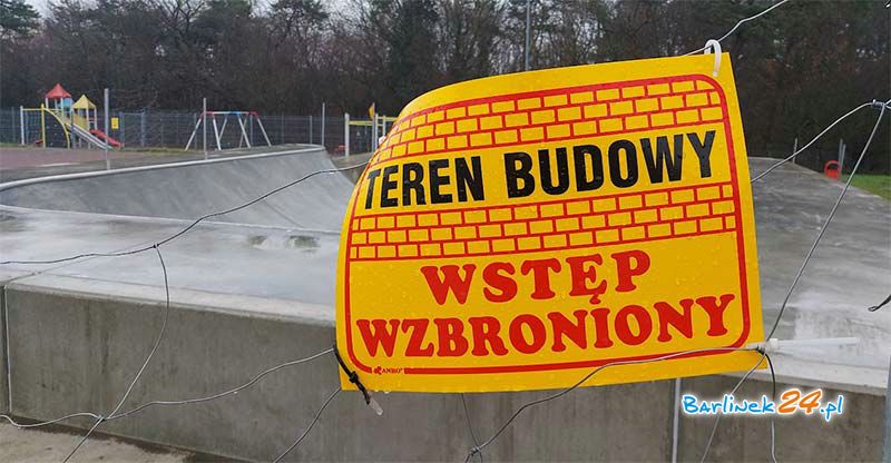 SKATEPARK BĘDZIE, ALE PÓŹNIEJ