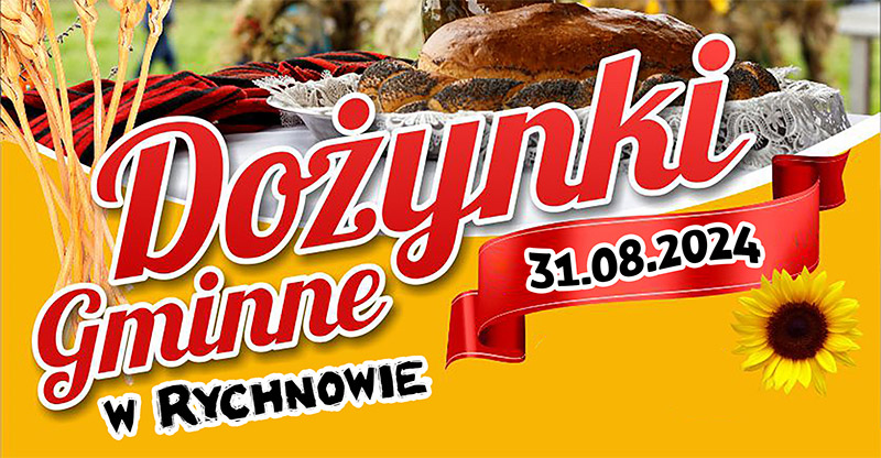 DOŻYNKI GMINNE 2024 – PROGRAM 