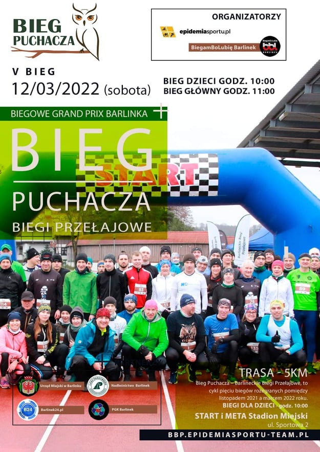 FINAŁ ‘’BIEGU PUCHACZA’’ - ZAPISZ SIĘ!